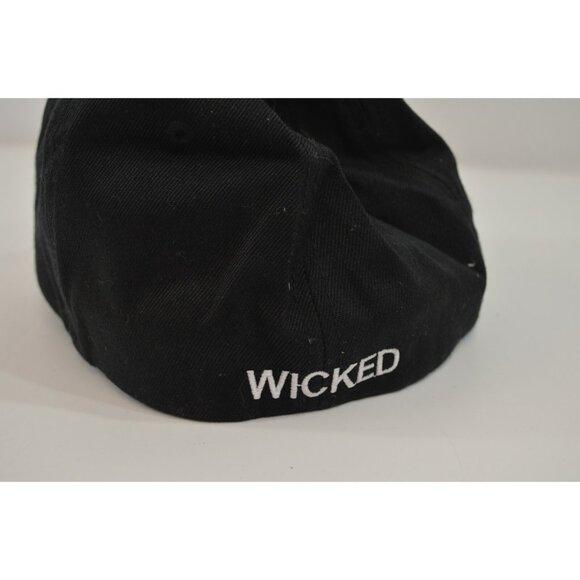 Wicked Canada Maple Leaf Hat Flex Fit Small / Medium Unisex Black Sports Hockey - Picture 6 of 8